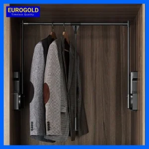 Tay nâng móc áo màu đen Eurogold EUA11080B/ EAB11080