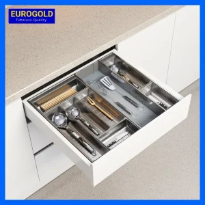 Khay chia muỗng nĩa inox Eurogold 450mm E0645A/ ETC645A