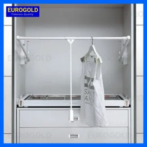 Tay nâng móc áo màu trắng Eurogold EUA11080