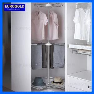 Giá treo đồ góc 3 tầng Eurogold >=764mm EUA1210