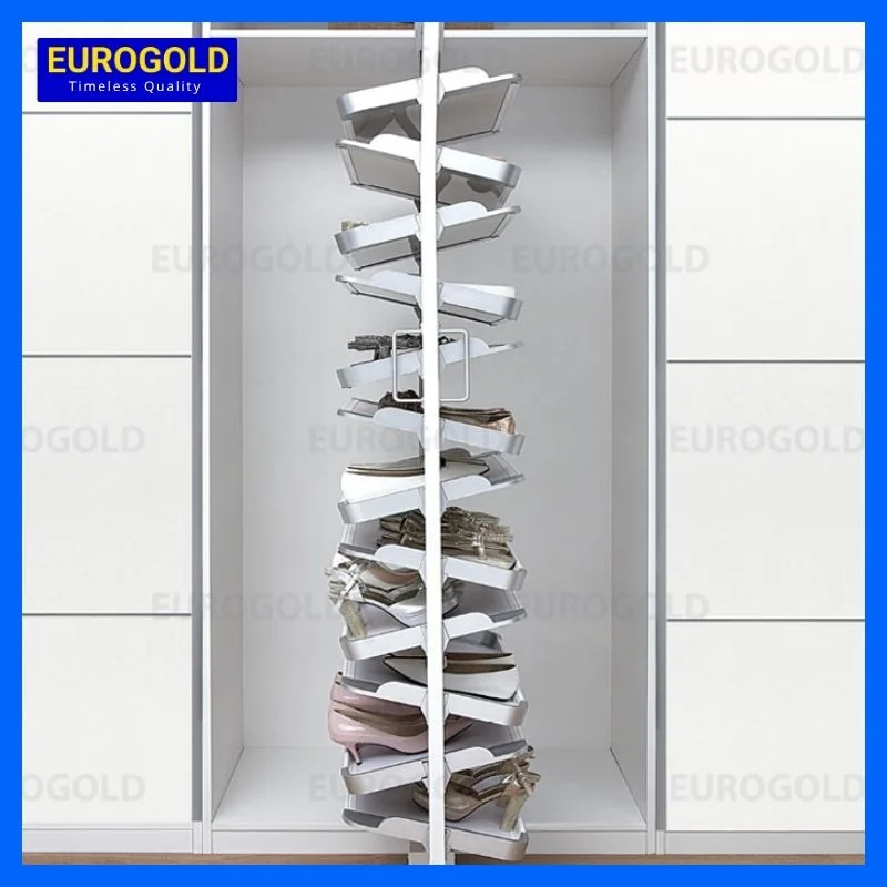 Kệ để giày thông minh màu trắng Eurogold 6 tầng EUA1306