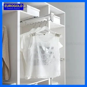 Móc treo quần áo màu trắng Eurogold EVA300