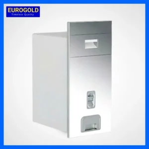 Thùng gạo mặt gương bạc Eurogold 300mm B302/ GB300S