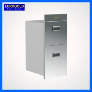 Thùng gạo 2 tầng gương bạc Eurogold 300mm B323/ GB322S