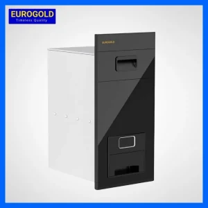 Thùng gạo mặt gương đen Eurogold 300mm CB300B/ GC300B