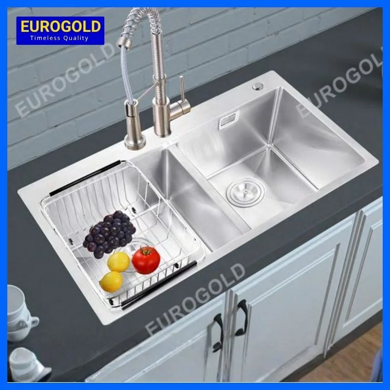 Chậu rửa chén 2 hộc Eurogold EUS47848