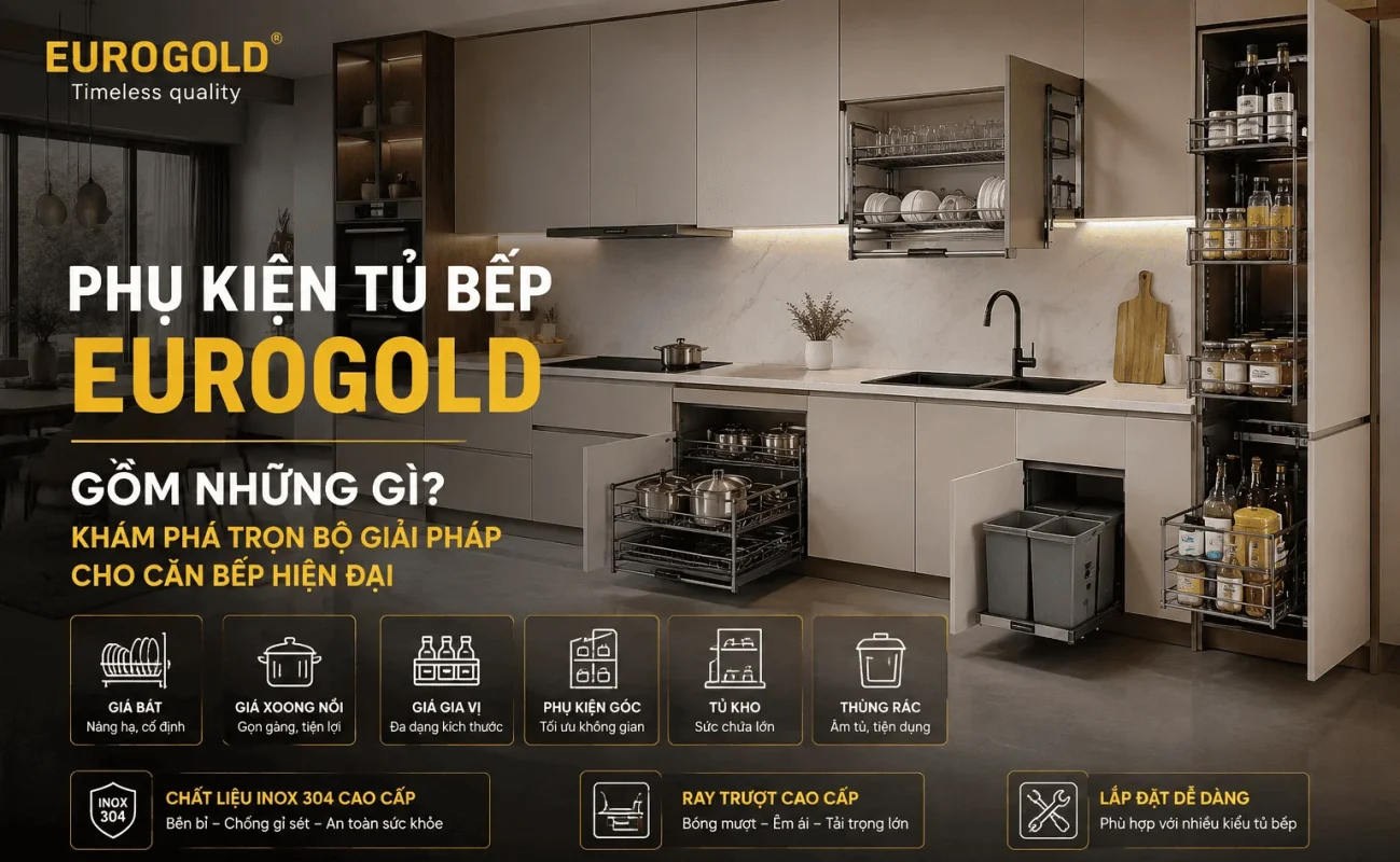 Phụ kiện tủ bếp Eurogold